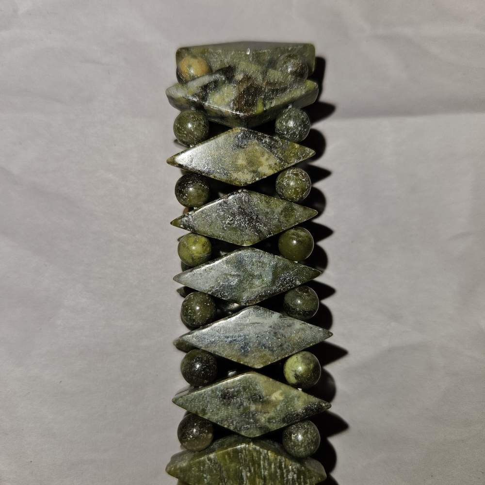 Celtic Green Marble Bracelet